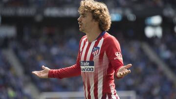 Griezmann, del Atlético de Madrid, objetivo del Barcelona.