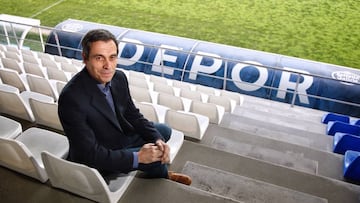 Carmelo del Pozo está satisfecho con la marcha del Deportivo