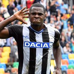 Duván Zapata marca en empate ante la Fiorentina de Sánchez