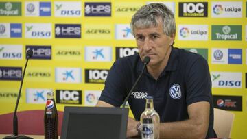 Setién: "Osasuna ha competido dignamente en todos los partidos"