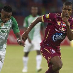 Tolima toma una pequeña ventaja ante Nacional