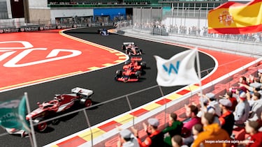 
Tras la segunda curva, más lenta, los coches se aproximarán a la curva 3, llamada Hortaleza, una rápida curva a derechas que toma su nombre del barrio madrileño que se ve al fondo.

Este punto marca la transición al único sector urbano del circuito, junto a la calle Ribera del Sena, donde los pilotos afrontarán la recta más larga del trazado, de 839 metros, superando de nuevo los 320 km/h.

Desde esta zona de gradas, los espectadores también disfrutarán de vistas directas a la calle de boxes, lo que la convierte en uno de los lugares más privilegiados del circuito para seguir la acción.
