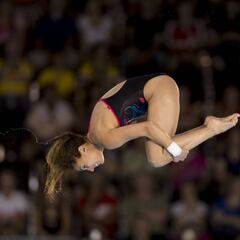 Paola Espinosa y Carolina Mendoza avanzan a final de trampolín