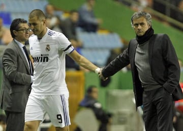 Benzema and Mourinho