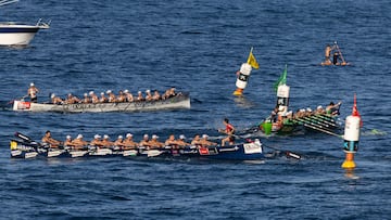 Urdaibai reedita el triunfo en la Bandera de Zarautz y acaricia el título