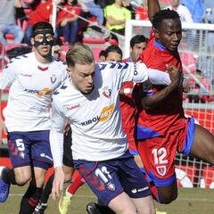 Numancia 1-1 Osasuna: resultado, goles y resumen del partido