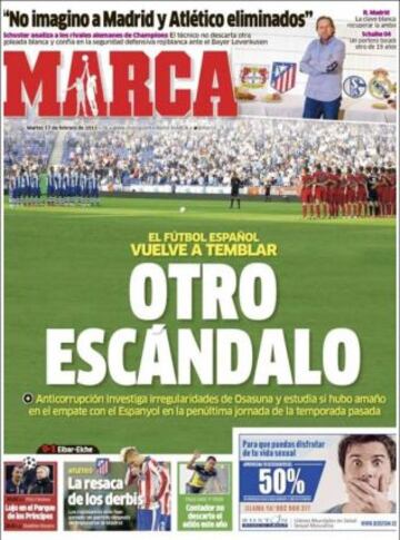 Portadas de la prensa deportiva