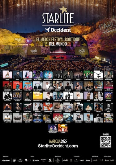 Starlite 2025 se supera: artistas, fechas, conciertos y c¨®mo conseguir entradas