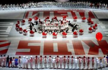 Así fue la ceremonia inaugural de Sochi 2014