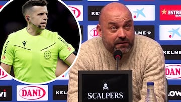 Manolo, muy cabreado con la designación arbitral: “Son ganas de generar polémica...”