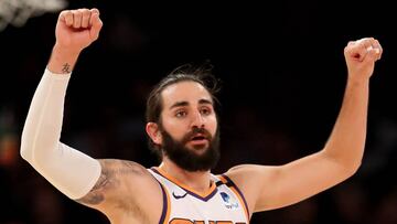 Ricky Rubio, durante el partido contra New York Knicks.