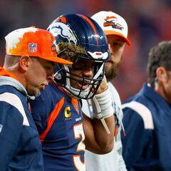 Russell Wilson será baja para los Broncos aunque superó protocolo de conmociones