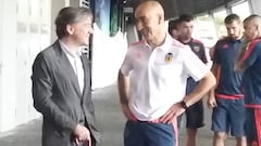 Pako Ayestarán y García Pitarch, juntos en Singapur.