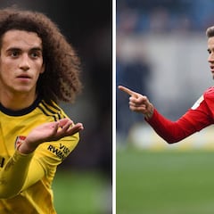 Arsenal y Barça, escapatoria de Coutinho y Guendouzi