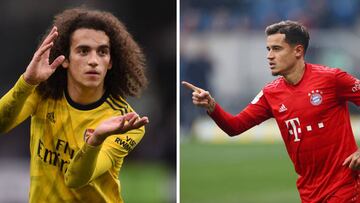 Arsenal y Bar?a, escapatoria de Coutinho y Guendouzi