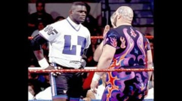 WrestleMania 11. Lawrence Taylor derrotó a Bam Bam Bigelow.