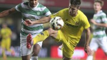 Partido benéfico entre Villarreal y Celtic de Glasgow.