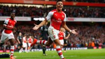 Alexis, mejor jugador del Arsenal en el mes de octubre