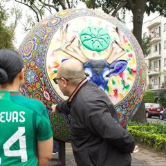 “Somos Mundial”, los balones monumentales llegan a la CDMX