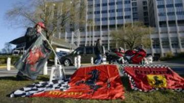 CENTRO DE ATENCIÓN. Todas las miradas siguen fijadas en el hospital universitario de Grenoble.