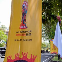 Why has FIFA removed Indonesia as hosts of the U-20 World Cup 2023?