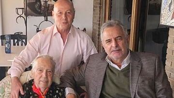 Pedro Ferrándiz, junto a Juan Antonio Corbalán y Cristóbal Rodríguez.