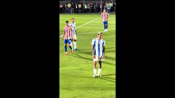 De Paul se gana las burlas de toda América por este gesto: polémica abierta