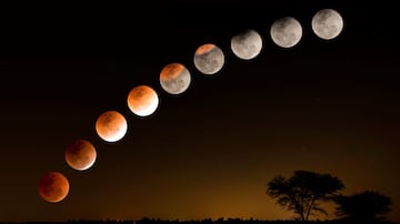 Estados Unidos ser testigo de una luna de sangre" gracias al eclipse lunar total.