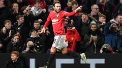 Mata sale al rescate del United ante el Wolves de Traoré