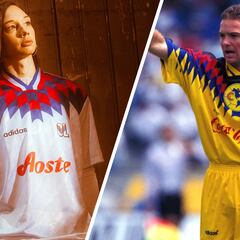 Olympique de Lyon copia uniforme del América de la época de Leo Beenhakker