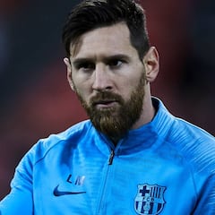 Messi puede encabezar la lista de rotaciones ante el Valladolid