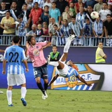 Maravilloso gol de Julio Baptista ante el Getafe. 