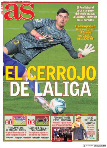 Las portadas de AS de julio