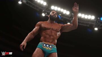 Jinder Mahal en el WWE 2K18.