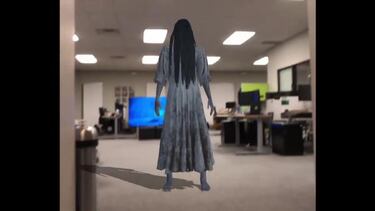 Recrean una famosa escena de The Ring en Realidad Aumentada