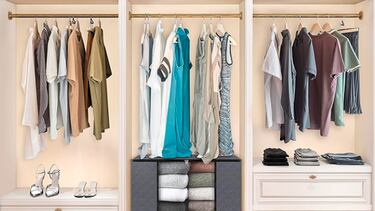 Di adiós al desorden en casa con estas cajas para almacenar ropa