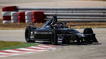 Vergne, el Gen3 Evo en el test de DS Penske en Llucmayor, Mallorca.