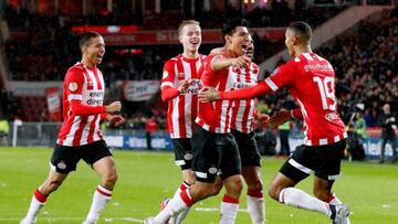 Erick Gutiérrez anotó, pero el PSV cae eliminado de la Copa