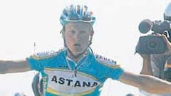 Vinokourov se siente "en forma ascendente"
