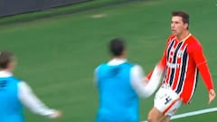 Gonzalo Tapia sigue en racha, anota en un clásico en Brasil y desata la euforia de Sao Paulo: ¡golazo!