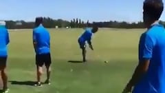 Wilmar Barrios quiso ser Tiger Woods pero solo recibió burlas