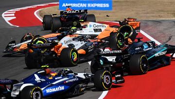 ¡Campeonato en riesgo! El accidente masivo que involucró a Norris y Piastri