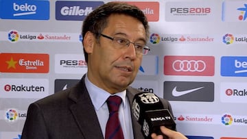 Bartomeu: "Jugamos a puerta cerrada como crítica"