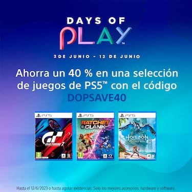 Las ofertas de Days of Play 2023 llegan a PS4 y PS5 con descuentos y rebajas en los mejores juegos