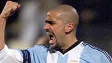 <b>BUENAS VIBRACIONES</B>. Verón espera que Argentina consiga un buen resultado en el Mundial 2002.