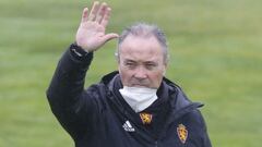 Juan Ignacio Mart&iacute;nez, durante un entrenamiento.