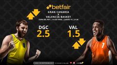 Dreamland Gran Canaria vs. Valencia Basket: horario, dónde ver, pronósticos, estadísticas y cuadro