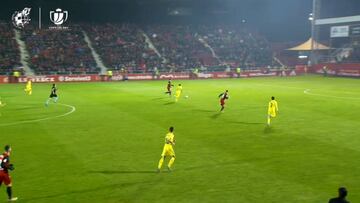 El gol del Mirandés al Villarreal que aplaude toda España