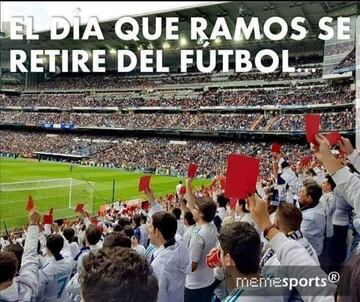 Sergio Ramos protagonista de los memes del Alavés-Real Madrid