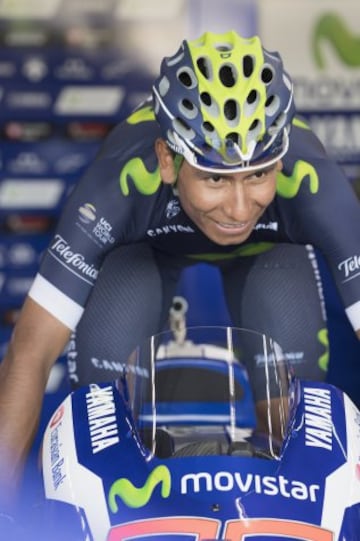 Nairo Quintana, ciclista colombiano. 